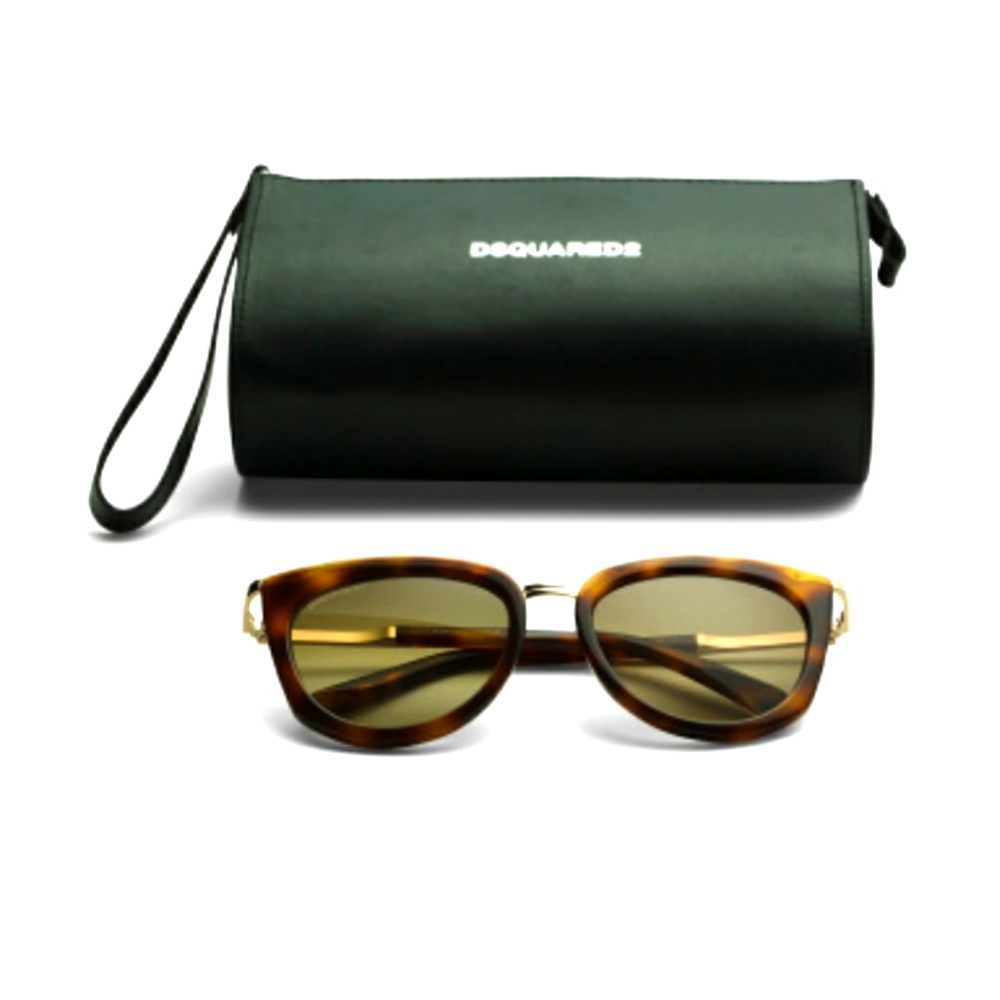 Dsquared 2 cateye sunglasses Havana